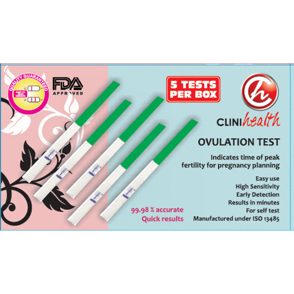 CliniHealth Ovulation Test Kits