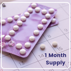 1 Month supply of Contraception Only - cash