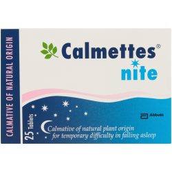 Calmettes Nite 125mg 25 Tablets