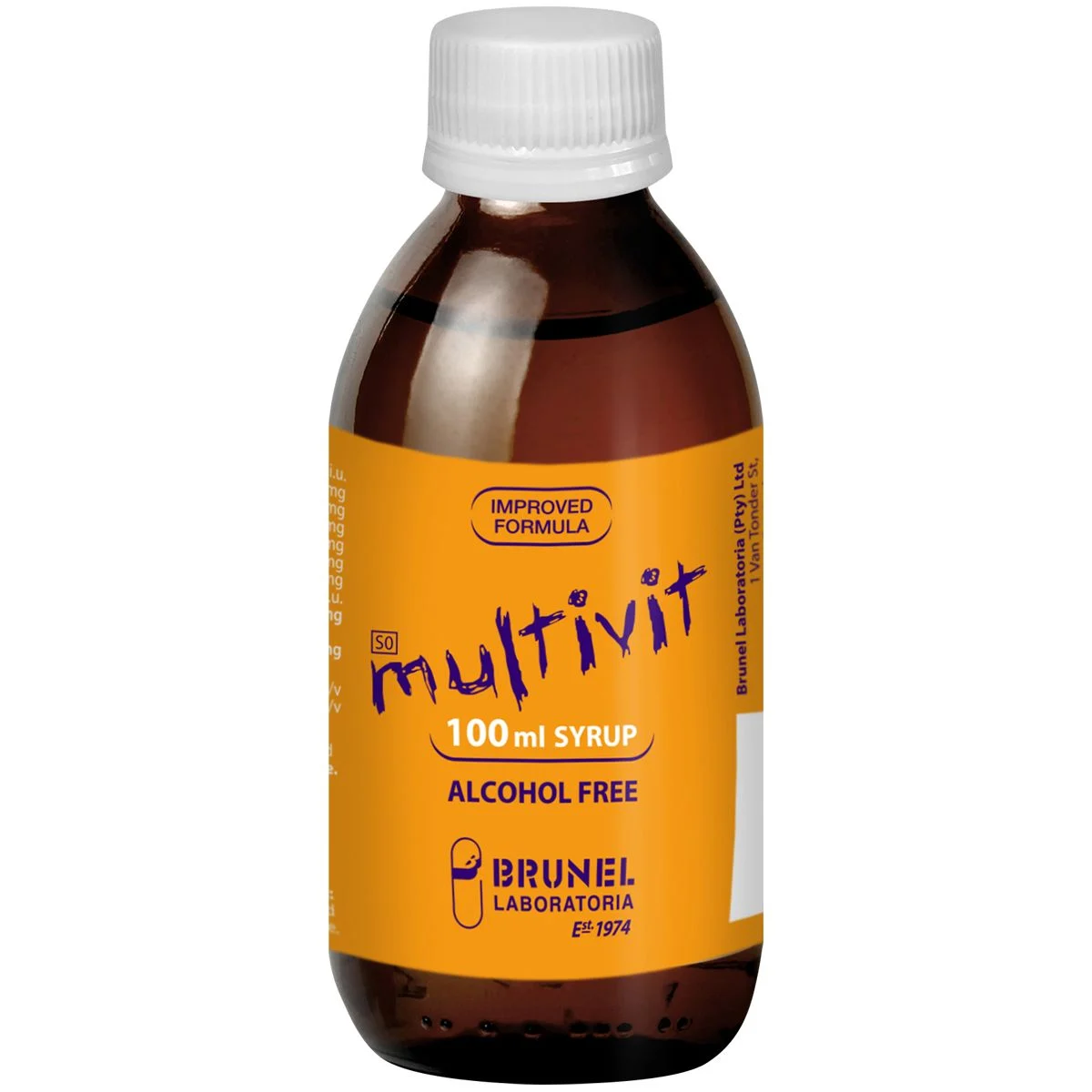 Multivitamin Syrup 100ml Brunel