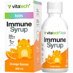 Vitatech Kids Immune Syr Orange 200ml